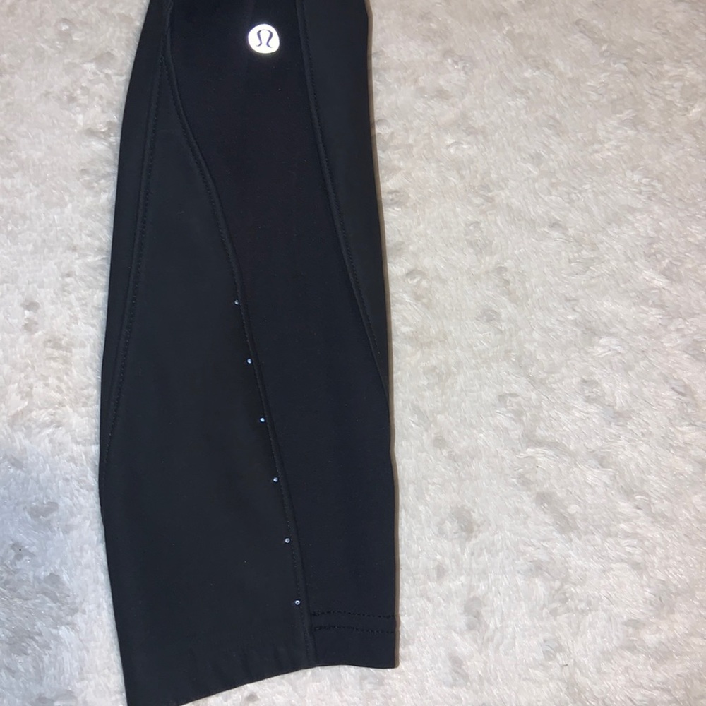Fleece Lined Lululemon Leggings with Gel Pockets
